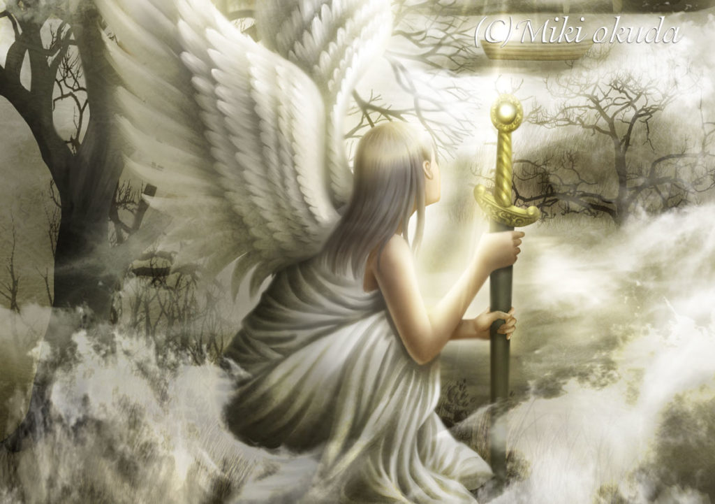 天使とは何か 基礎知識を天使の絵画を添えて解説 幻想画家 奥田みき公式サイト 光の幻想アート