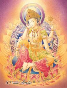 大人の塗り絵・美しい仏画