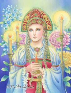 大人の塗り絵・民族衣装