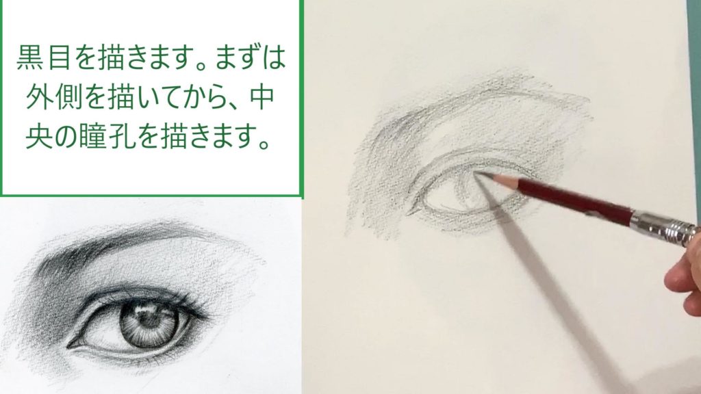 リアルな目の書き方 イラスト 動画付き 幻想画家 奥田みき公式サイト 光の幻想アート