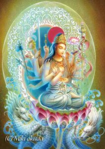 仏画・准胝観音