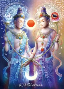 仏画・日光・菩薩菩薩