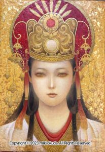 画家・奥田みきの日本の神さま作品集 | 奥田みき・光の幻想アート
