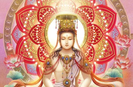 仏眼仏母・現代的に描いた仏画作品